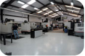 new facility that houses CNC machines